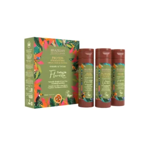 Força da Floresta kit de Lissage à la Protéine Végane 360ML